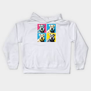 Sealyham Terrier Pop Art - Dog Lovers Kids Hoodie